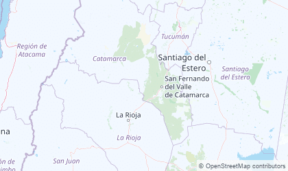 Carte de Catamarca