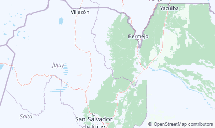 Carte de Jujuy