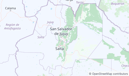 Carte de Salta