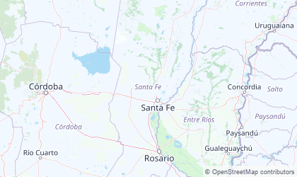 Carte de Santa Fe