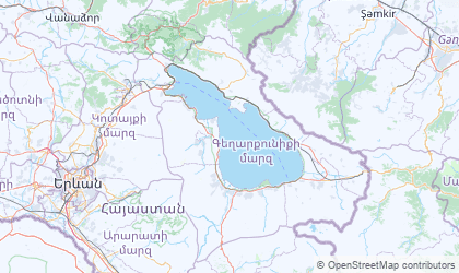 Carte de Geghark'unik'i Marz