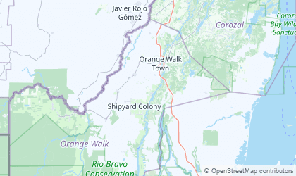 Carte de Orange Walk