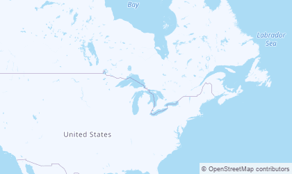 Carte de Ontario