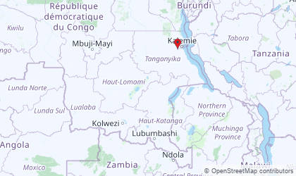 Carte de Katanga
