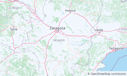 Carte de Aragon