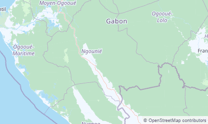 Carte de Ngounié