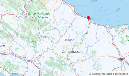 Carte de Molise