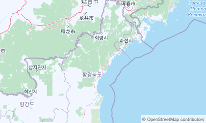 Carte de Hamgyong-bukto