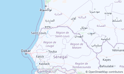 Carte de Saint-Louis