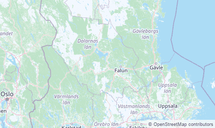 Carte de Dalarna