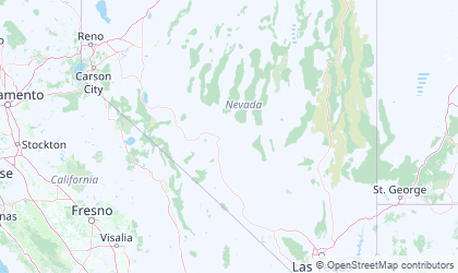 Carte de Nevada