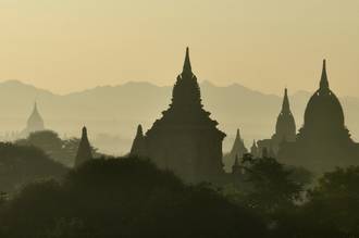 Coucher de soleil Myanmar