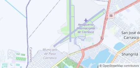Carrasco International /General C L Berisso Airport sur la carte