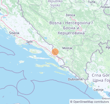 Récents tremblements de terre en Monténégro
