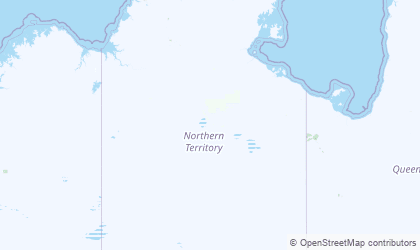 Carte de Territoire du Nord