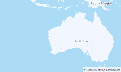 Carte de Australie de l'Ouest