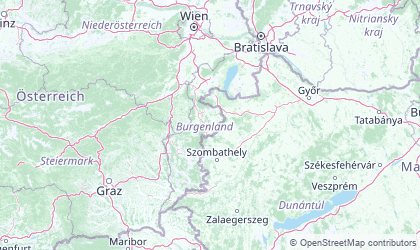 Carte de Burgenland