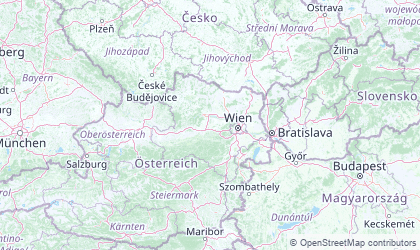 Carte de Basse-Autriche