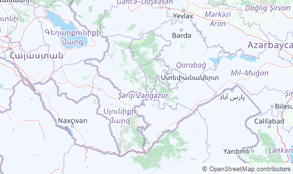 Carte de Karabakh