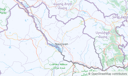 Carte de Nakhchivan