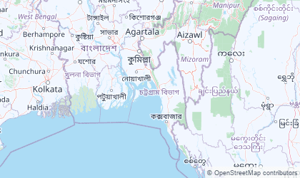 Carte de Chittagong
