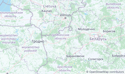 Carte de Grodnenskaya