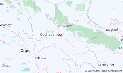 Carte de Cochabamba