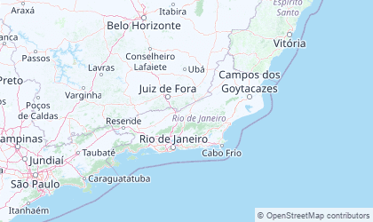 Carte de Rio de Janeiro