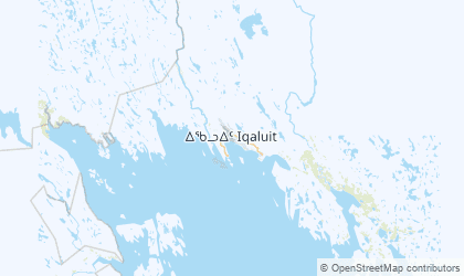 Carte de Nunavut