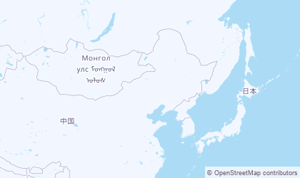 Carte de Chine du Nord (Huáběi)