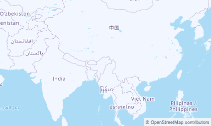 Carte de Sud-ouest de la Chine (Xīnán)