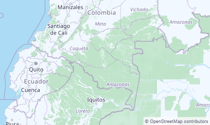 Carte de Amazonie