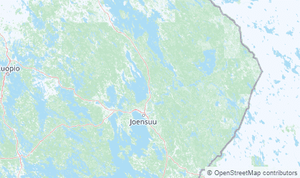 Carte de Carélie du Nord
