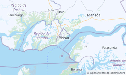 Carte de Bissau