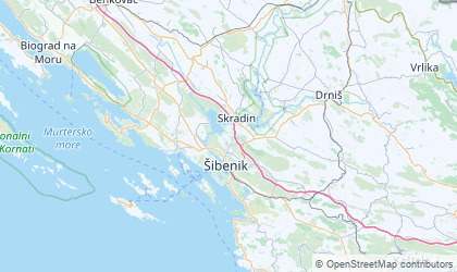 Carte de Šibensko-Kniniska
