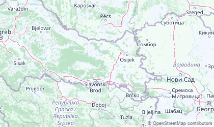 Carte de Slavonie
