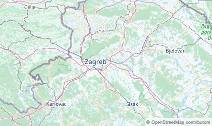 Carte de Zagrebacka