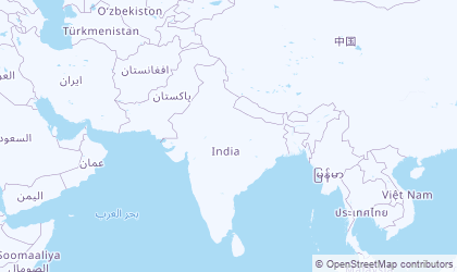 Carte de Inde Centrale