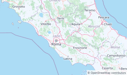 Carte de Lazio