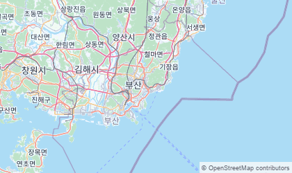 Carte de Busan