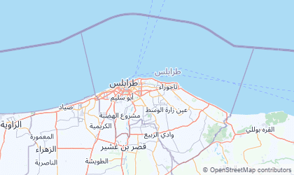 Carte de Tripoli