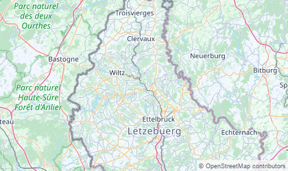Carte de Diekirch