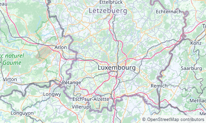 Carte de Luxembourg