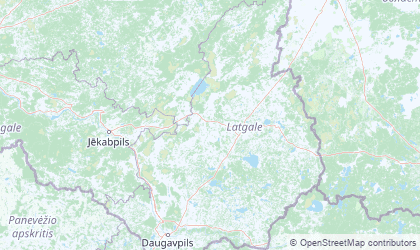 Carte de Latgale