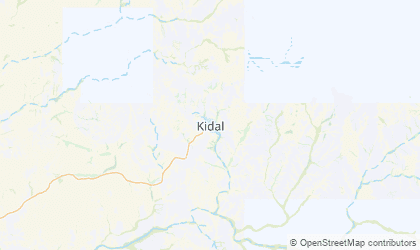 Carte de Kidal