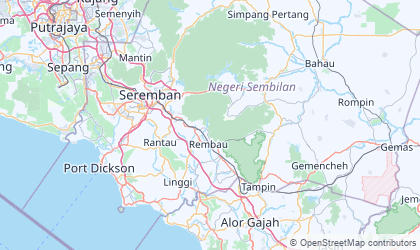 Carte de Negeri Sembilan
