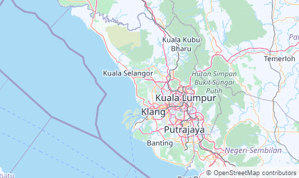 Carte de Selangor