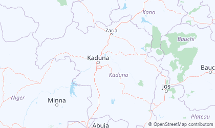 Carte de Kaduna