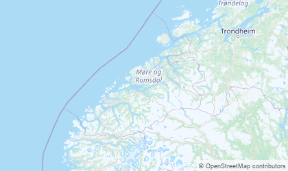 Carte de Møre og Romsdal