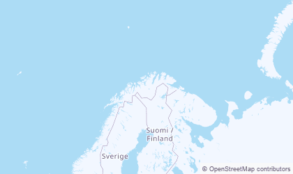 Carte de Troms og Finnmark